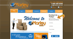 Desktop Screenshot of marleymovers.com